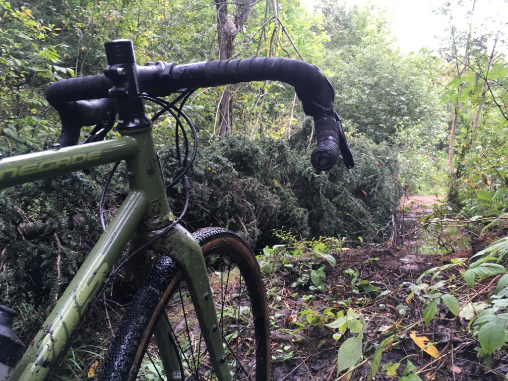 Jamis Renegade S3 on a mountain bike trail